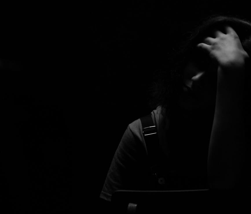 silhouette photo of a person